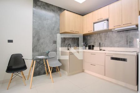 Cozinha de kitnet/studio para alugar com 1 quarto, 33m² em Vila Zilda, São Paulo