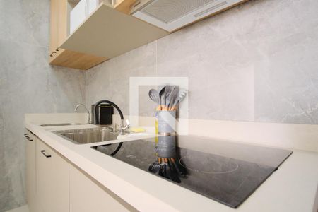 Sala/Cozinha de kitnet/studio para alugar com 1 quarto, 26m² em Vila Zilda, São Paulo