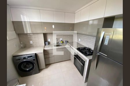 Cozinha e Área de Serviço de apartamento à venda com 2 quartos, 47m² em Lúcio de Abreu, Contagem