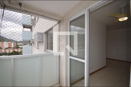Varanda da Sala de apartamento para alugar com 2 quartos, 56m² em Campinho, Rio de Janeiro