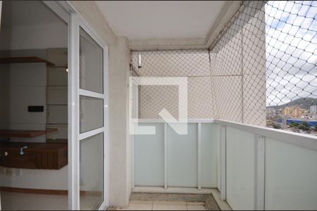 Varanda da Sala de apartamento para alugar com 2 quartos, 56m² em Campinho, Rio de Janeiro