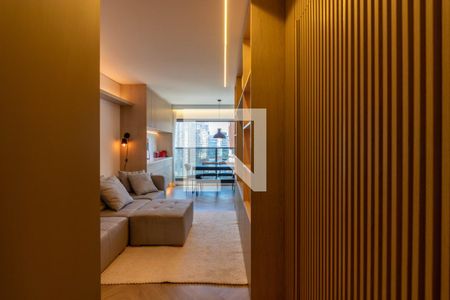 Sala de apartamento à venda com 1 quarto, 45m² em Itaim Bibi, São Paulo