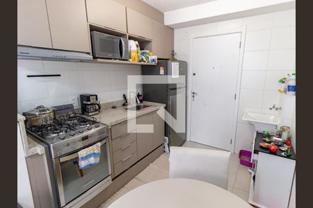 Sala/Cozinha de apartamento para alugar com 1 quarto, 28m² em Belenzinho, São Paulo