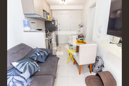 Sala/Cozinha de apartamento para alugar com 1 quarto, 28m² em Belenzinho, São Paulo