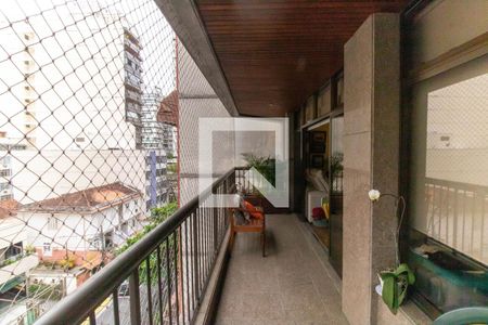 Varanda da Sala de apartamento à venda com 3 quartos, 166m² em Icaraí, Niterói