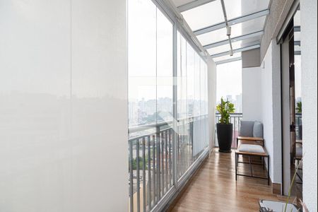 Varanda da Sala/Quarto de kitnet/studio à venda com 1 quarto, 38m² em Bela Vista, São Paulo
