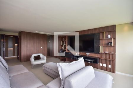 Sala de TV de apartamento para alugar com 2 quartos, 142m² em Jardim Fonte do Morumbi, São Paulo