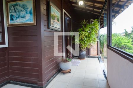 Varanda da Sala de casa de condomínio à venda com 4 quartos, 220m² em Nova Lima, Nova Lima