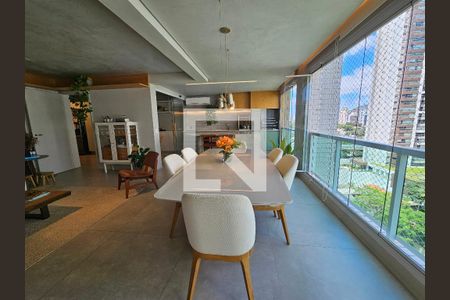 Sala de apartamento para alugar com 3 quartos, 161m² em Campo Belo, São Paulo