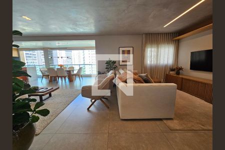 Sala de apartamento para alugar com 3 quartos, 161m² em Campo Belo, São Paulo