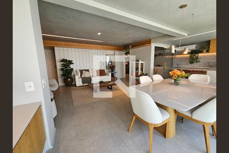 Sala de apartamento para alugar com 3 quartos, 161m² em Campo Belo, São Paulo