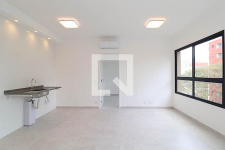 Sala/Cozinha de kitnet/studio à venda com 1 quarto, 45m² em Pinheiros, São Paulo