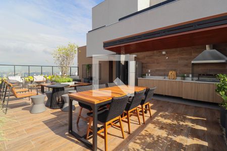 Área gourmet de apartamento à venda com 1 quarto, 45m² em Pinheiros, São Paulo