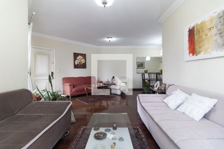 Sala de apartamento à venda com 4 quartos, 157m² em Aclimação, São Paulo