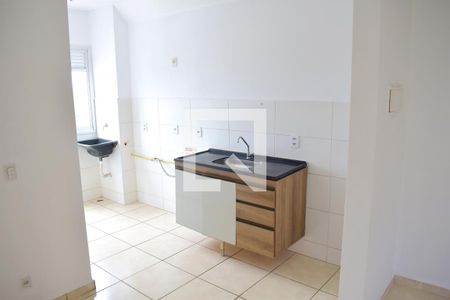 Sala/Cozinha de casa para alugar com 2 quartos, 45m² em Jardim Heitor Rigon, Ribeirão Preto