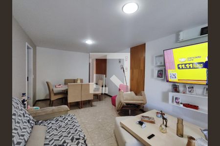 Sala de apartamento à venda com 3 quartos, 112m² em Recreio dos Bandeirantes, Rio de Janeiro