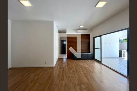 Sala de apartamento para alugar com 3 quartos, 121m² em Nova Campinas, Campinas