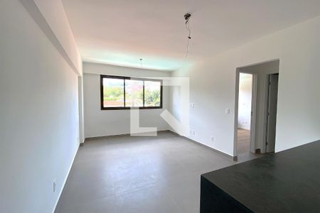 Sala de apartamento à venda com 1 quarto, 45m² em Estoril, Belo Horizonte