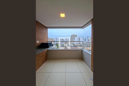 Sacada de apartamento para alugar com 1 quarto, 48m² em Guilhermina, Praia Grande