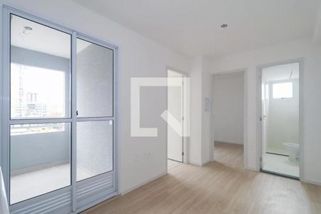 Sala/Cozinha de apartamento à venda com 2 quartos, 32m² em Vila Plana, São Paulo