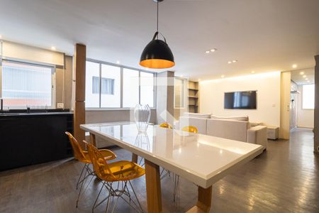 Sala de Jantar de apartamento à venda com 1 quarto, 89m² em Itaim Bibi, São Paulo