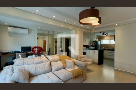 Sala de TV de apartamento à venda com 1 quarto, 86m² em Jardim Paulista, São Paulo