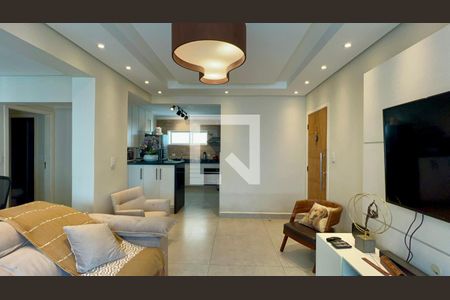 Sala de TV de apartamento à venda com 1 quarto, 86m² em Jardim Paulista, São Paulo