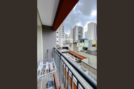 Varanda da Sala de kitnet/studio para alugar com 1 quarto, 32m² em Vila Mariana, São Paulo