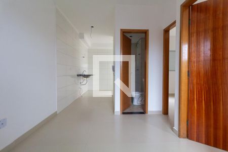 Sala, Cozinha e Área de Serviço de apartamento à venda com 2 quartos, 36m² em Vila Ré, São Paulo