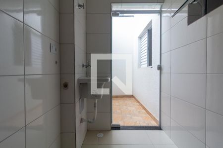 Sala, Cozinha e Área de Serviço de apartamento à venda com 2 quartos, 36m² em Vila Ré, São Paulo