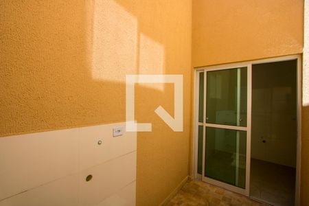 Área de serviço de apartamento para alugar com 2 quartos, 50m² em Vila Mazzei, Santo André