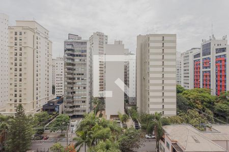 Vista da Sala de apartamento à venda com 3 quartos, 147m² em Jardim Paulista, São Paulo