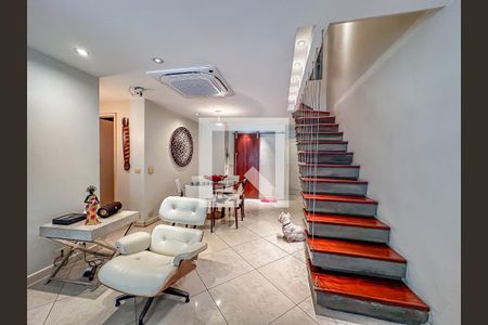 Sala de apartamento à venda com 3 quartos, 230m² em Botafogo, Rio de Janeiro