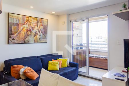 Sala/Cozinha de apartamento à venda com 3 quartos, 70m² em Água Branca, São Paulo