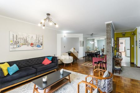 Sala de casa à venda com 4 quartos, 243m² em Indianópolis, São Paulo