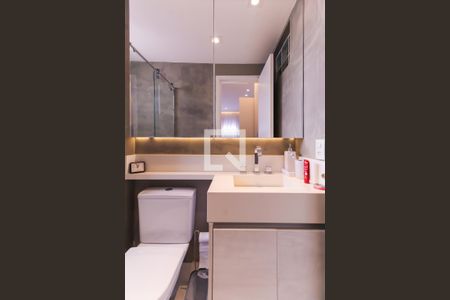 Banheiro da Suíte 1 de apartamento à venda com 2 quartos, 70m² em Vila Prudente, São Paulo