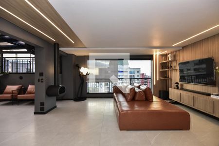 Sala de apartamento para alugar com 2 quartos, 105m² em Jardim Parque Morumbi, São Paulo