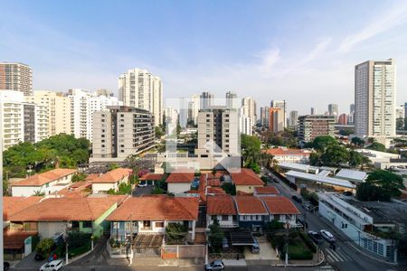 Sala - Vista de apartamento à venda com 4 quartos, 329m² em Brooklin, São Paulo