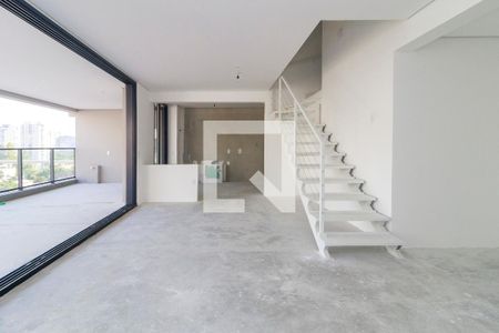 Sala de apartamento à venda com 4 quartos, 329m² em Brooklin, São Paulo