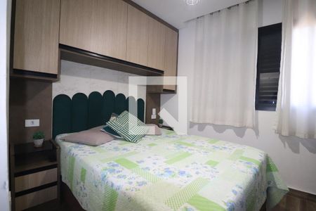 Quarto 1 suíte de casa à venda com 2 quartos, 140m² em Parque das Nações, Santo André