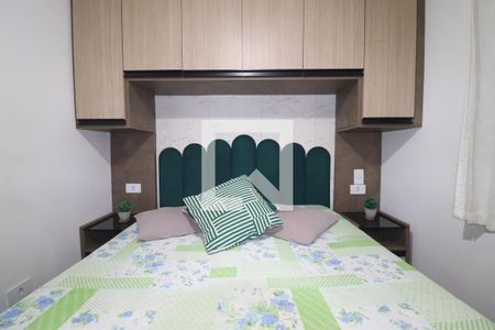 Quarto 1 suíte de casa à venda com 2 quartos, 140m² em Parque das Nações, Santo André