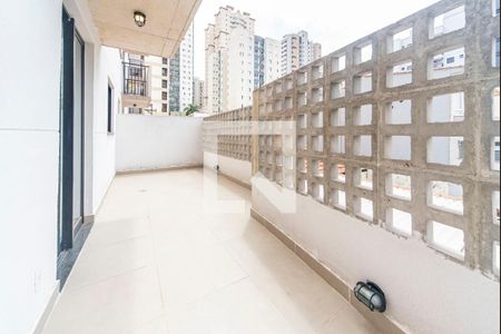 Varanda e Quintal  de apartamento à venda com 2 quartos, 53m² em Campestre, Santo André