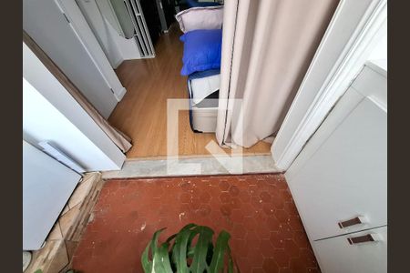 Varanda  de apartamento à venda com 1 quarto, 44m² em Saúde, Rio de Janeiro