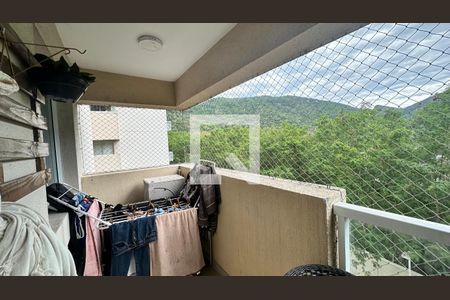 Varanda de apartamento à venda com 3 quartos, 77m² em Recreio dos Bandeirantes, Rio de Janeiro