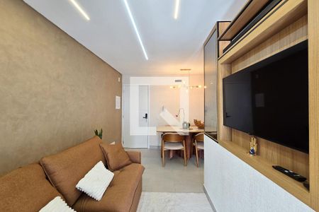 Sala/Cozinha de apartamento para alugar com 1 quarto, 42m² em Centro, São Bernardo do Campo