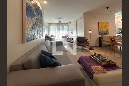 Sala  de apartamento à venda com 3 quartos, 114m² em Recreio dos Bandeirantes, Rio de Janeiro