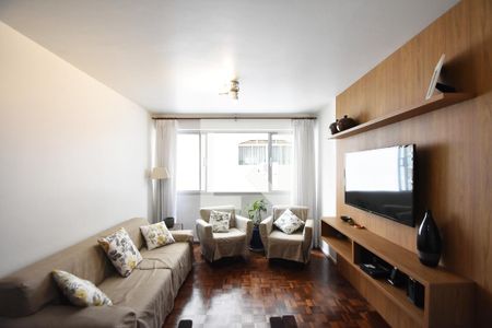 Sala de estar de apartamento à venda com 2 quartos, 89m² em Jardim Paulista, São Paulo
