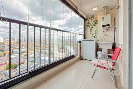 Varanda da Sala de apartamento à venda com 2 quartos, 45m² em Ipiranga, São Paulo
