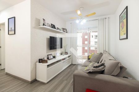 Sala  de apartamento à venda com 3 quartos, 72m² em Vila Azevedo, São Paulo