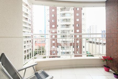 Varanda  de apartamento à venda com 3 quartos, 72m² em Vila Azevedo, São Paulo